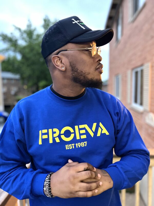 “The Bluez Cru” Crew Neck