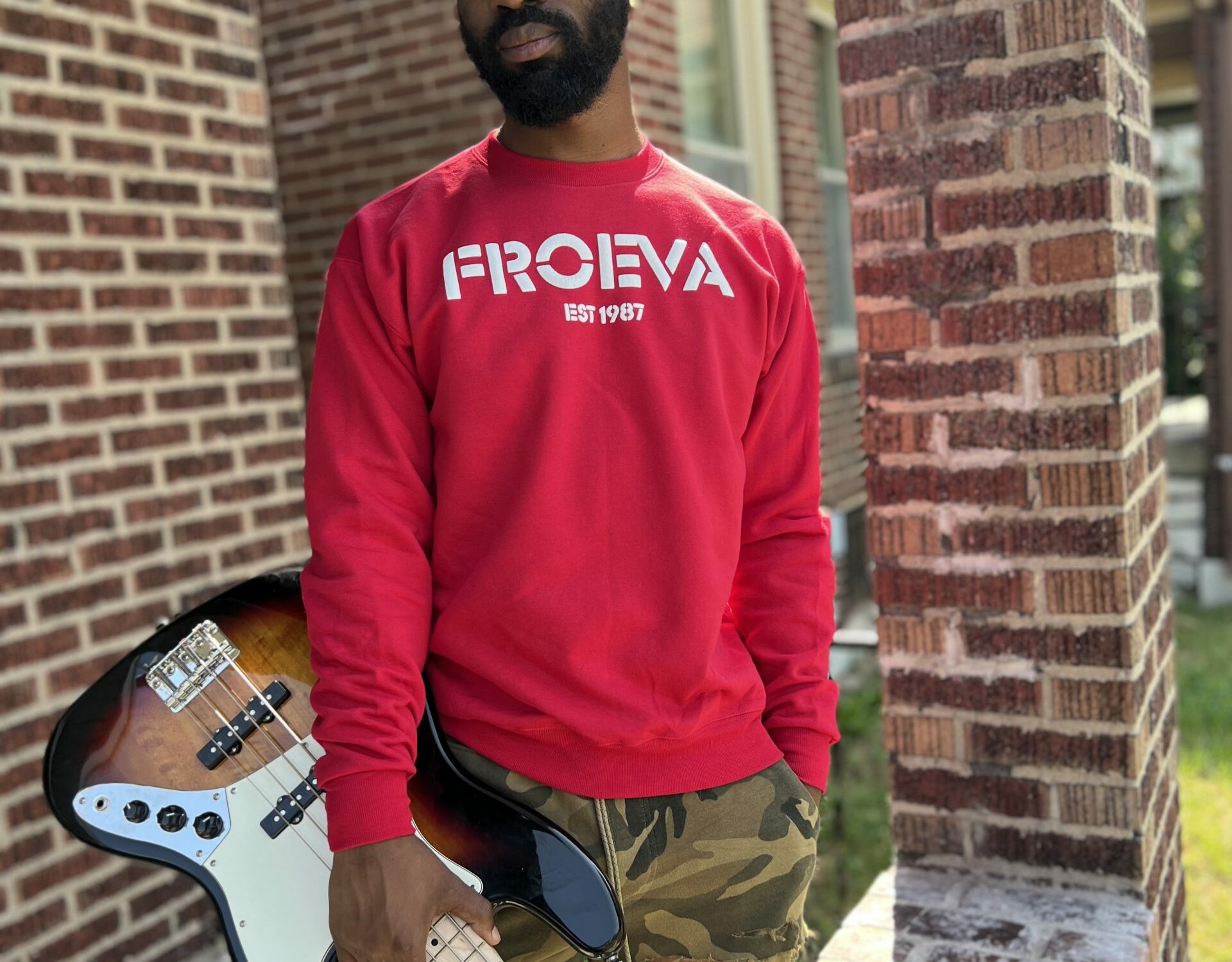 “Red Burrd” Crew Neck