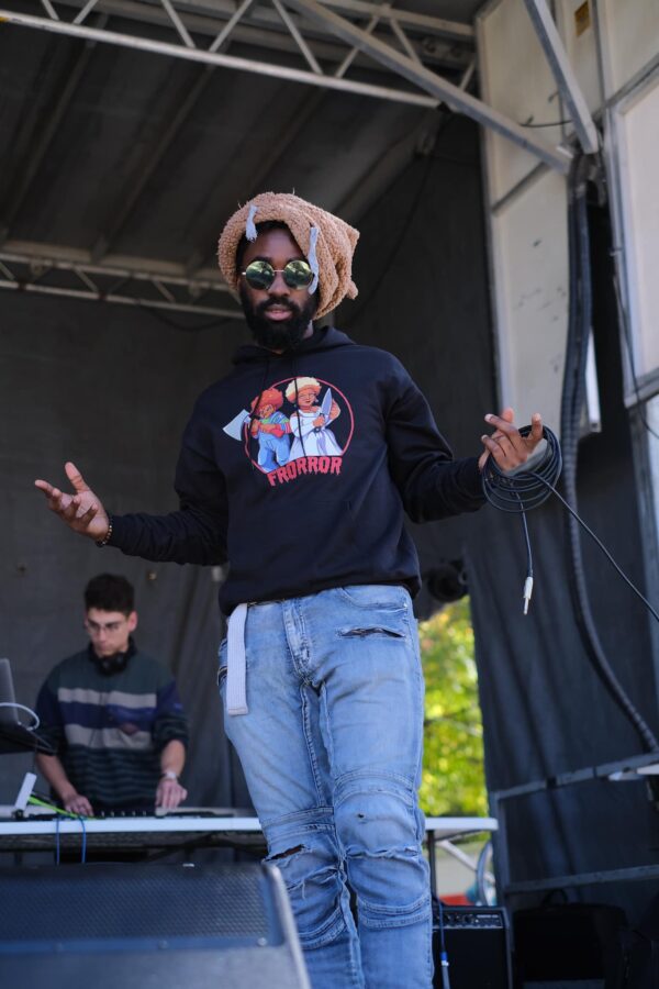 CHUCKY & BRIDE HOODIE (Black) - Image 4